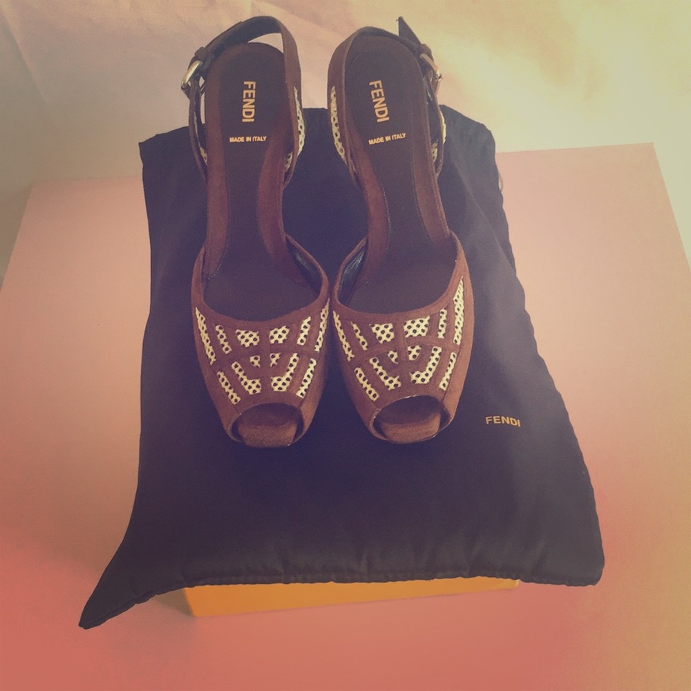 FENDI High heeled sandals